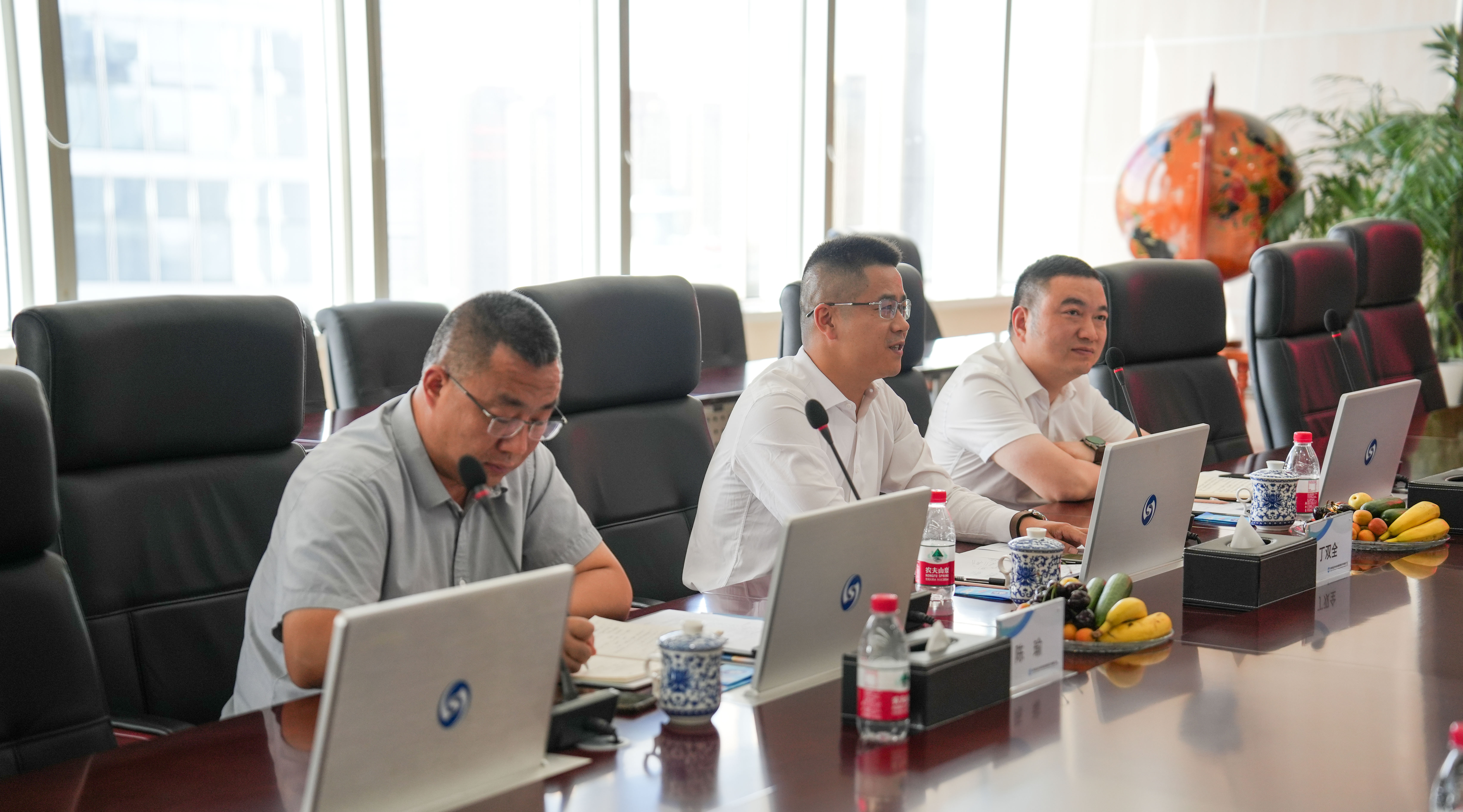 “金葉燦燦 一路向陽”——當(dāng)陽市委常委、副市長丁雙全一行蒞臨集團(tuán)公司考察交流